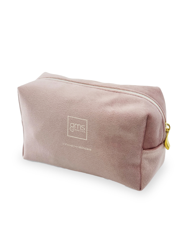 Pink Velvet eco-bőr neszesszer